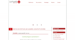 Desktop Screenshot of juriweb.fr